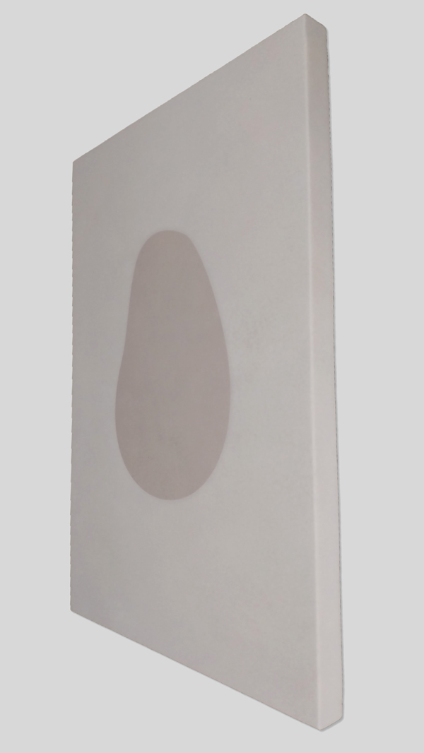 Quiet Form 01 - Calm warm tone wall art