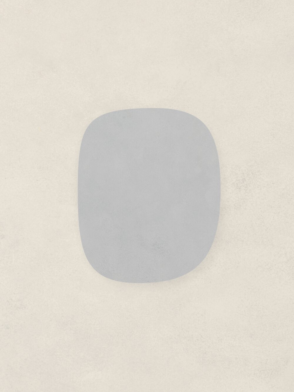 Modern minimal abstract canvas wall art in a neutral contemporary interior – Quiet Form 04